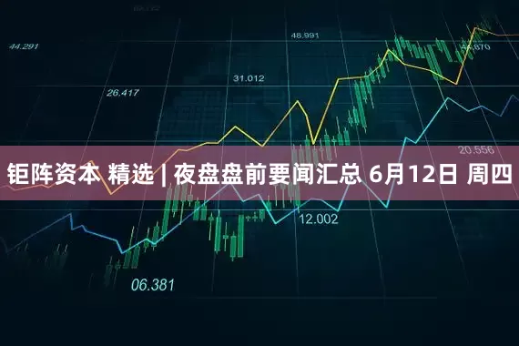 钜阵资本 精选 | 夜盘盘前要闻汇总 6月12日 周四